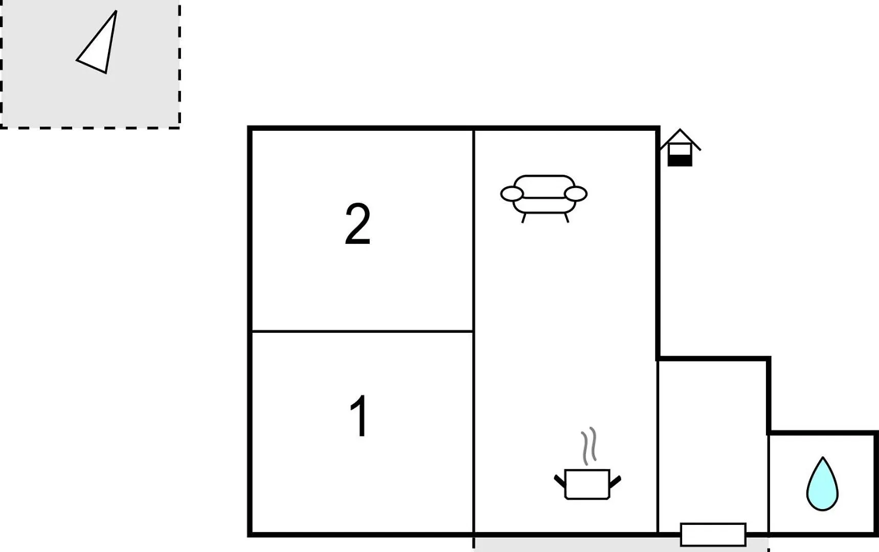 Awesome Apartment In Icici With Kitchen Croatia